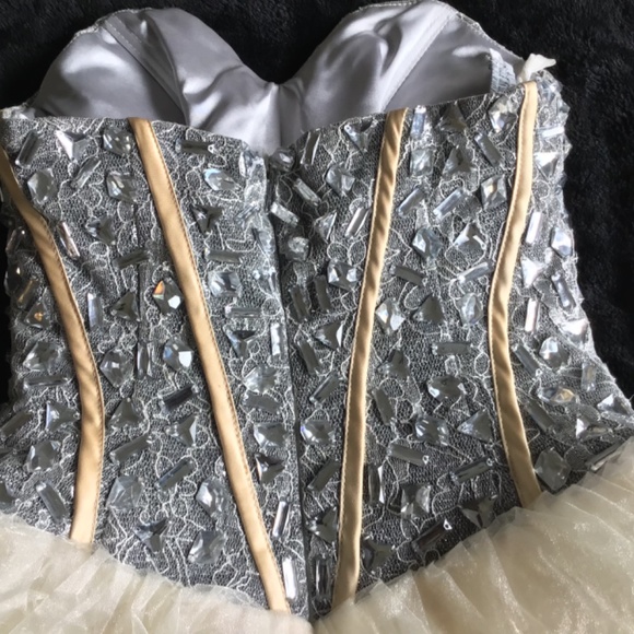 Crystal Bustier TuTu Dress - Picture 3 of 10